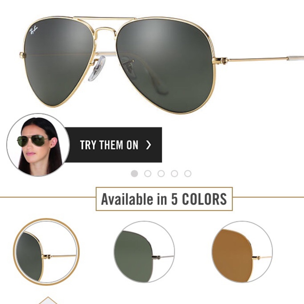 Ray Ban aviators large (men or women’s)